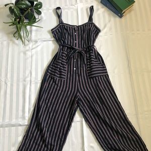 Striped Jumpsuit